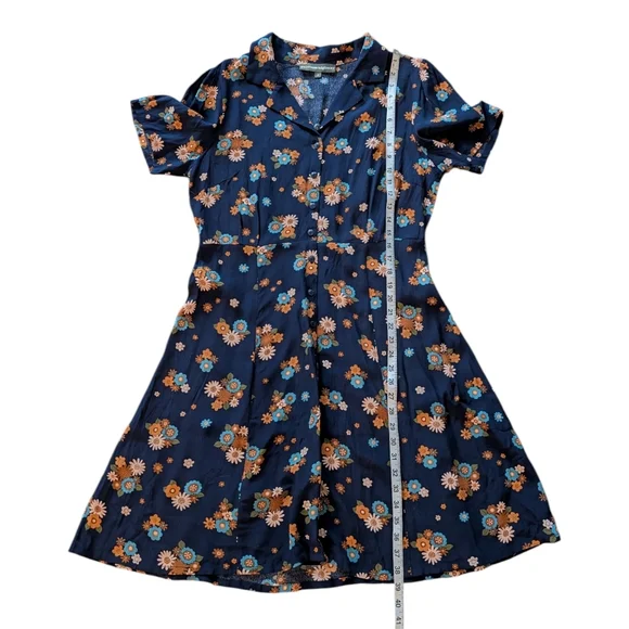 Princess Highway Floral Print Button Front Dress - Picture 13 of 13